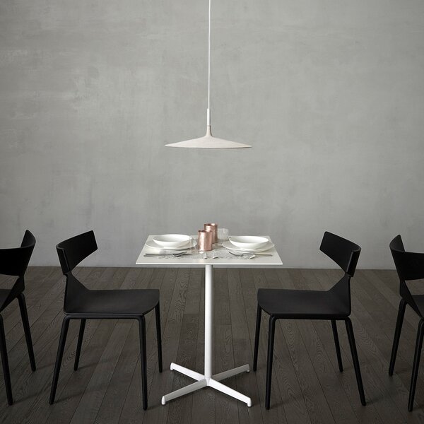 Lampada a sospensione Foscarini, Aplomb Large, dimmerabile, Bianco, Cucina, Cemento, Design