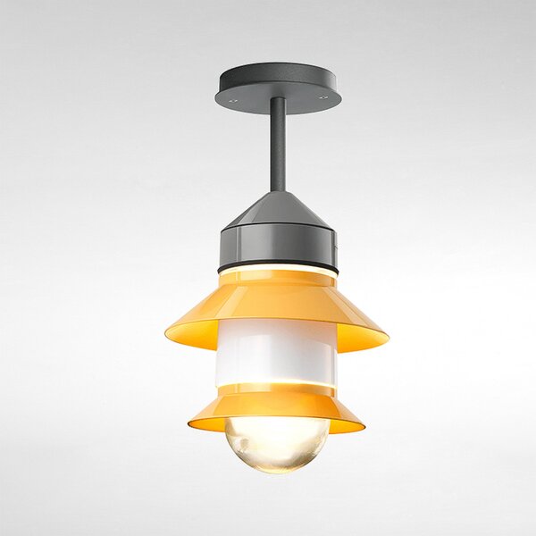 Lampade da esterno MARSET, Santorini, dimmerabile, Giallo, Vetro, Design