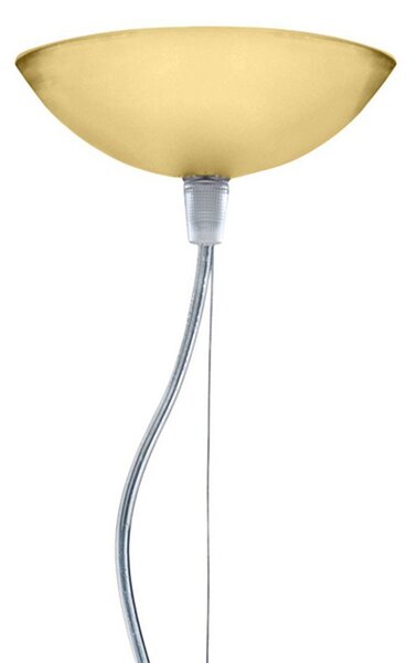 Lampada a sospensione Kartell, Small FL/Y, Dorato / Ottone, Soggiorno, Plastica, Design