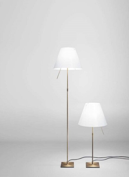 Lampada da terra Luceplan, Bianco, Soggiorno, Alluminio