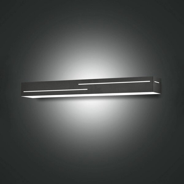 Fabas Luce Applique a LED Banny, antracite, larghezza 50 cm, Up- & Faretto a LED