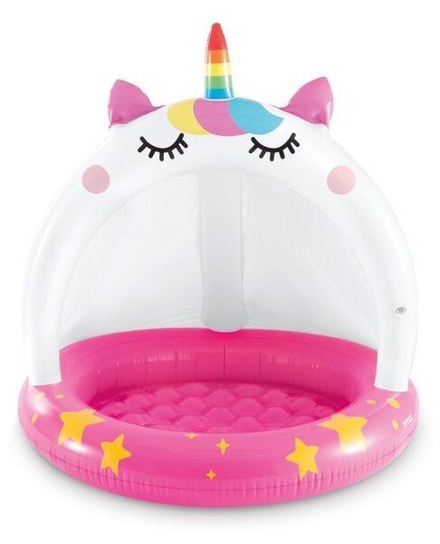 Piscina per bambini con tetto a unicorno