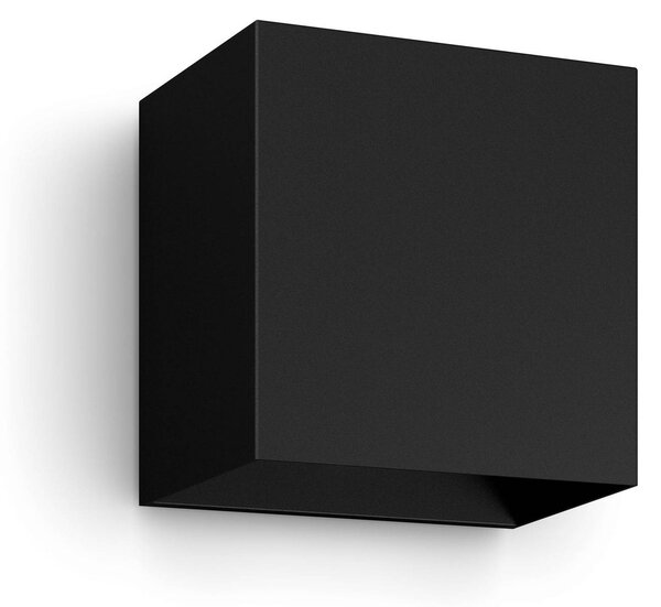 Philips Hue applique da esterni LED Resonate, nera, RGBW, IP44 dimmerabile, Nero, Alluminio, Moderno