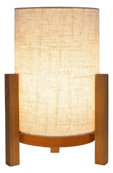 Näve Lampada da tavolo a LED Madita, dimmerabile, Legno chiaro, Soggiorno / Sala da pranzo, Legno, Lampada da tavolo LED