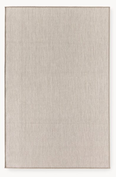 Tappeto reversibile da interno-esterno con motivo zigzag Cort
