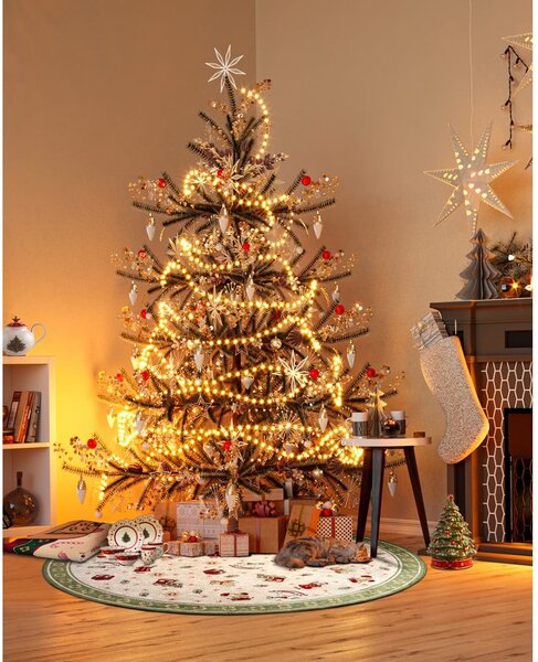 Tappeto rotondo verde natalizio in cotone ø 160 cm Toy's Delight Green Christmas - Villeroy&Boch