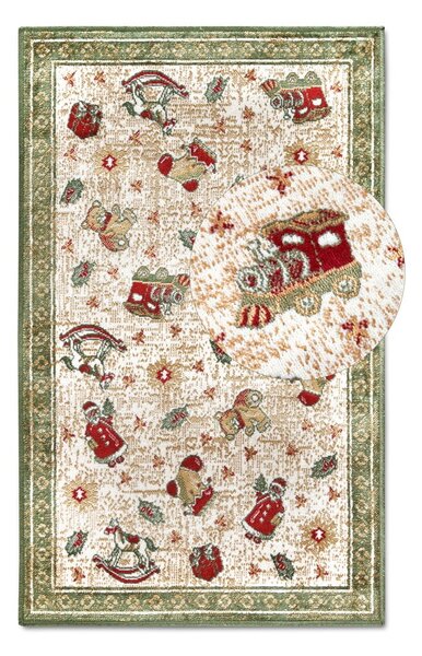 Tappeto verde natalizio in cotone 50x80 cm Toy's Delight Green Christmas - Villeroy&Boch