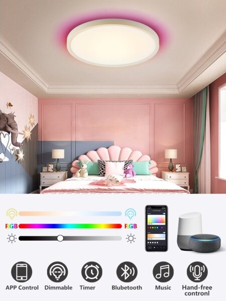 Immax NEO 07169-W60 - LED RGB Lampada dimmerabile TUDO 65W/230V Wi-Fi Tuya + +TC