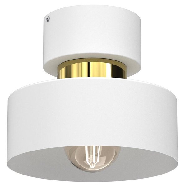 Plafoniera MARTI 1xE27/15W/230V bianco/oro