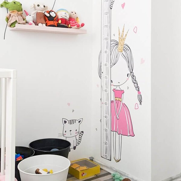 INSPIO metro da parete - Principessa con gattino