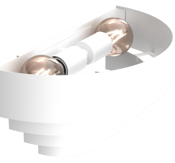Applique RINGS 2xE27/15W/230V bianco