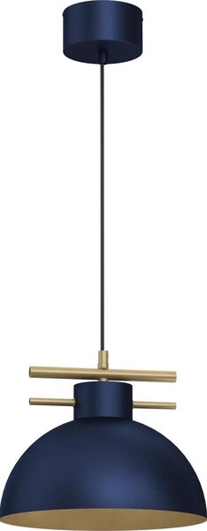 Lampadario a sospensione con filo ESTATE 1xE27/15W/230V blu