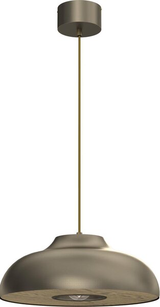 Lampadario a sospensione con filo BILBAO 1xE27/15W/230V ottone