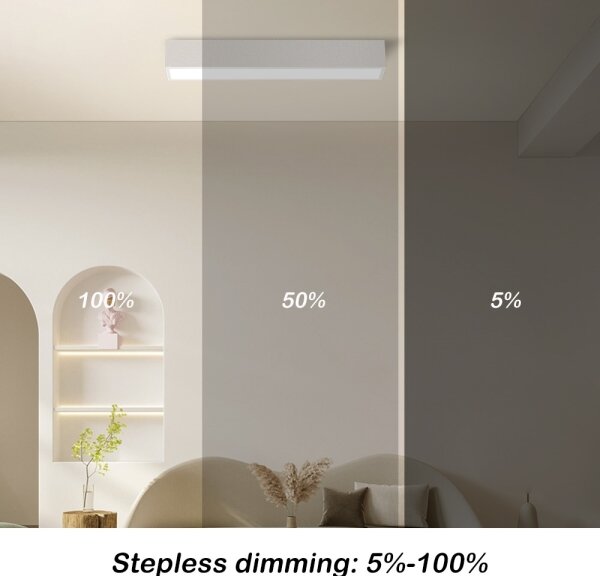 Immax NEO 07257L - Lampada LED dimmerabile LUNGO 20W/230V Wi-Fi Tuya bianco + DO