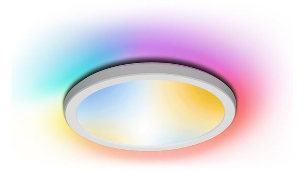 Aigostar-LED RGB Lampada da bagno dimmerabile LED/18W/230V diametro 30 cm IP44+RC