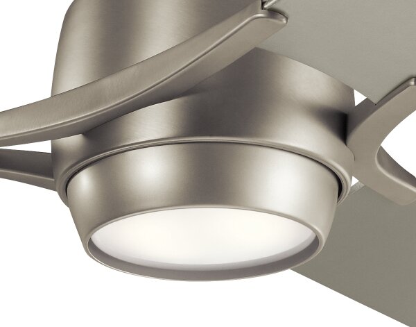 Kichler KLF-ZEUS-60-BN -Ventilatore da soffitto dimmerabile a LED ZEUS LED/10W/230V +TC