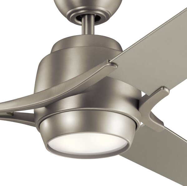 Kichler KLF-ZEUS-60-BN -Ventilatore da soffitto dimmerabile a LED ZEUS LED/10W/230V +TC