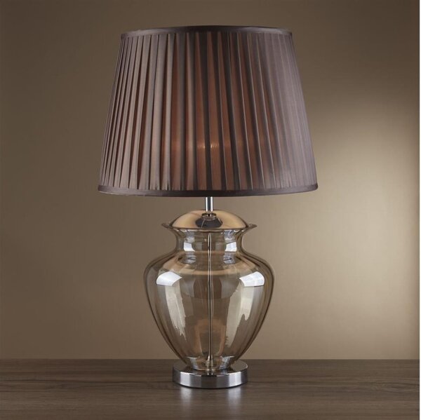 Searchlight EU8531AM - Lampada da tavolo ELINA 1xE27/60W/230V