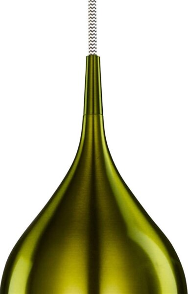 Searchlight 6461-26GR - Lampadario a sospensione con filo VIBRANT 1xE27/60W/230V verde