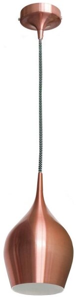Searchlight 6461-12CU - Lampadario a sospensione con filo VIBRANT 1xE14/60W/230V metallico rosa