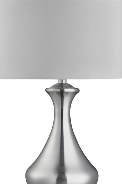 Searchlight EU2750SS - Lampada da tavolo TOUCH 1xE14/40W/230V