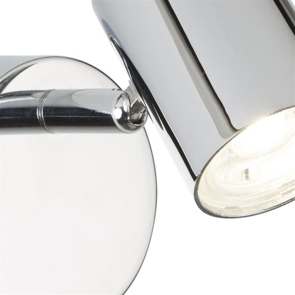 Searchlight 3171CC - Faretto da parete a LED ROLLO LED/4W/230V cromo