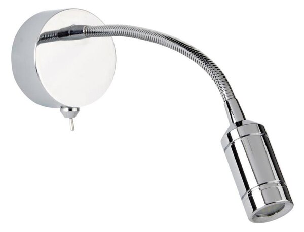 Searchlight 2256CC - LED Flessibile piccola lampada ADJU LED/1W/230V