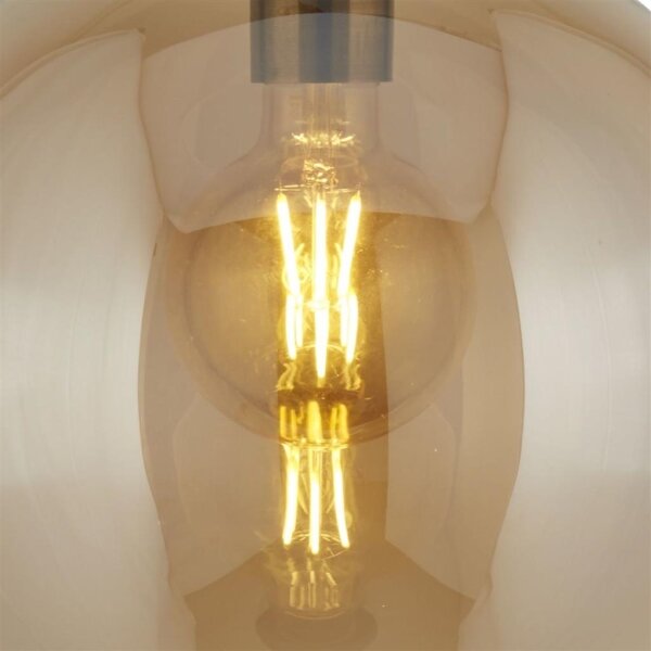 Searchlight 1621AM - Lampadario a sospensione con filo BALL 1xE27/60W/230V bronzo