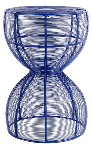 Tavolino rotondo in metallo ø 30 cm Cuerda Doble – Leitmotiv