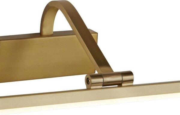 Searchlight 5551-51SB - Lampada LED per quadri LED/12W/230V oro