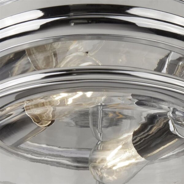Searchlight 5182CC - Plafoniera EDINBURGH I 2xE27/40W/230V cromo