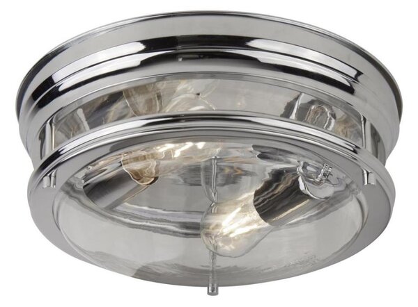 Searchlight 5182CC - Plafoniera EDINBURGH I 2xE27/40W/230V cromo