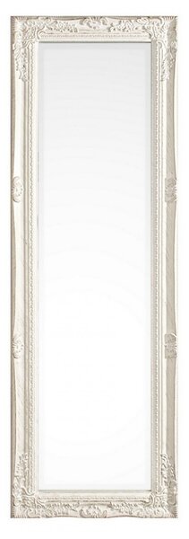 Specchio Miro con Cuscini Bianco 42x132 in Legno