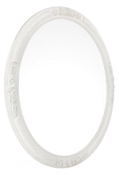 Specchio Miro con Cornice Bianco 67x57 in Legno