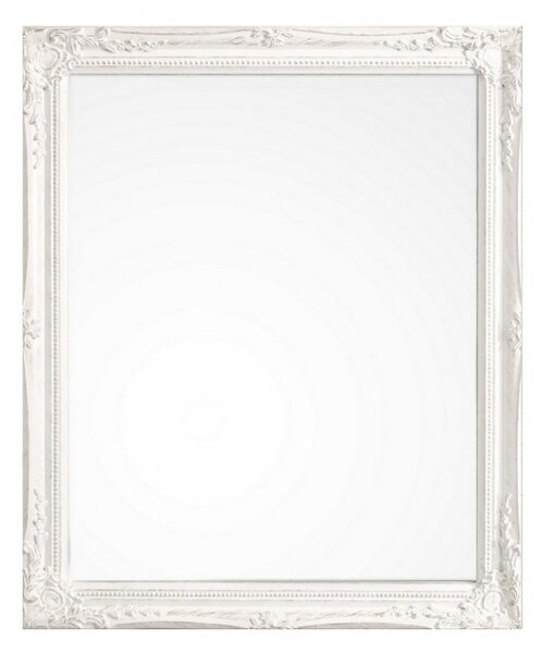 Specchio Miro con Cornice Bianco 36x46 in Legno