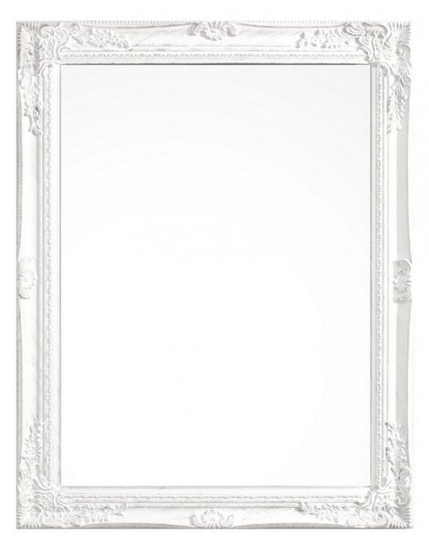 Specchio Miro con Cornice Bianco 62x82 in Legno