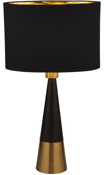 Searchlight EU2743BGO - Lampada da tavolo CHOLE 1xE27/60W/230V