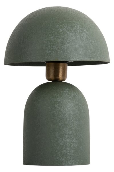 Lampada da tavolo verde con paralume in metallo (altezza 30 cm) Boaz - Leitmotiv