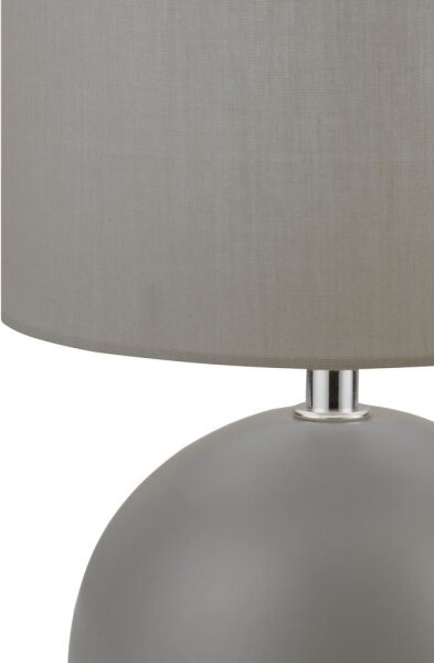 Searchlight EU700802 - Lampada da tavolo 1xE14/10W/230V grigio