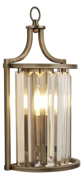 Searchlight 8571AB - Applique VICTORIA 1xE14/60W/230V ottone