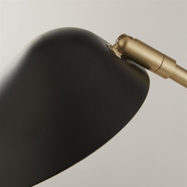 Searchlight EU60419BK - Lampada da tavolo SWAN 1xE14/7W/230V nero