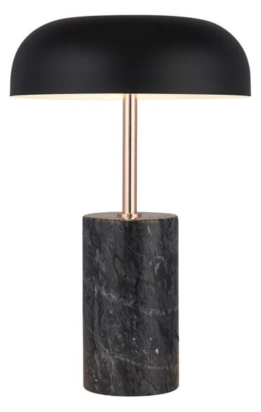 Searchlight EU60709BK - Lampada da tavolo FRANKFURT 2xE14/7W/230V nero