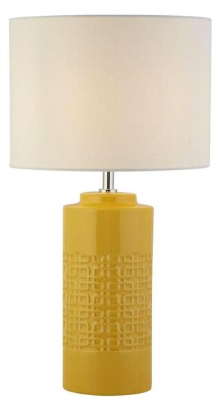 Searchlight EU60062OC - Lampada da tavolo CHARLESTON 1xE27/10W/230V ceramiche