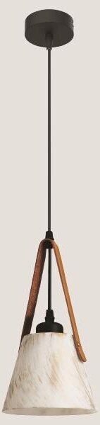 Lampadario a sospensione con filo 1xE27/40W/230V bianco