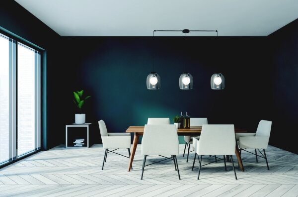Zambelis 22146 - Lampadario a sospensione con filo 3xG9/5W/230V ragno nero