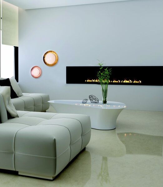 Zambelis 1959 - Plafoniera LED LED/28W/230V diametro 50 cm rame
