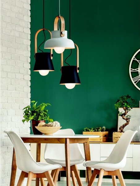 Zambelis 18191 - Lampadario a sospensione con filo 1xE27/40W/230V