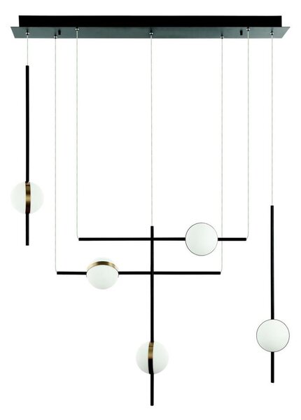 Zambelis 2001 - Lampadario LED a sospensione con filo LED/38W/230V