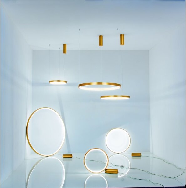 Zambelis 2007 - Lampadario a sospensione con filo LED dimmerabile LED/50W/230V oro