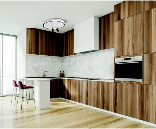 Zambelis 22014 - Plafoniera LED dimmerabile LED/71W/230V nero